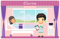 Thumbnail for Personalized Doctors & Nurses Placemat XV - Recovery Room - Asian Girl -  View