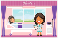 Thumbnail for Personalized Doctors & Nurses Placemat XV - Recovery Room - Black Girl I -  View