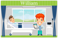 Thumbnail for Personalized Doctors & Nurses Placemat XVI - Recovery Room - Redhead Boy -  View