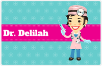 Thumbnail for Personalized Doctors & Nurses Placemat XVIII - Asian Girl -  View