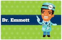 Thumbnail for Personalized Doctors & Nurses Placemat XIX - Black Boy I -  View