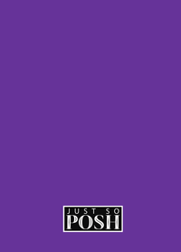 Thumbnail for Personalized Dogs Journal XII - Purple Background - American Staffordshire Terrier - Back View