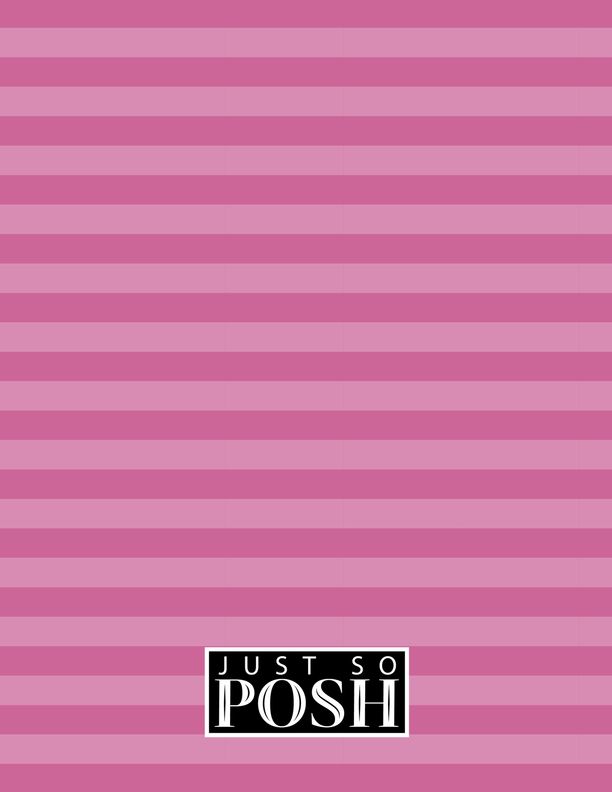 Personalized Dogs Notebook XIX - Pink Background - Rottweiler - Back View