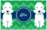 Thumbnail for Personalized Dogs Placemat VIII - Good Buddies - Bedlington Terrier -  View