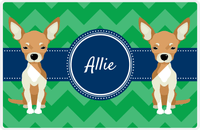 Thumbnail for Personalized Dogs Placemat VIII - Good Buddies - Chihuahua -  View