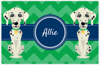 Thumbnail for Personalized Dogs Placemat VIII - Good Buddies - Dalmatian -  View