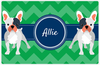 Thumbnail for Personalized Dogs Placemat VIII - Good Buddies - French Bulldog -  View