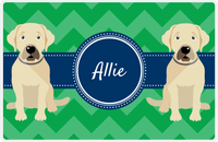 Thumbnail for Personalized Dogs Placemat VIII - Good Buddies - Labrador -  View