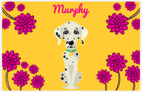 Thumbnail for Personalized Dogs Placemat XXIII - Chrysanthemum Canine - Dalmatian -  View