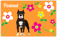 Thumbnail for Personalized Dogs Placemat XXV - Spring Pup - American Staffordshire Terrier -  View
