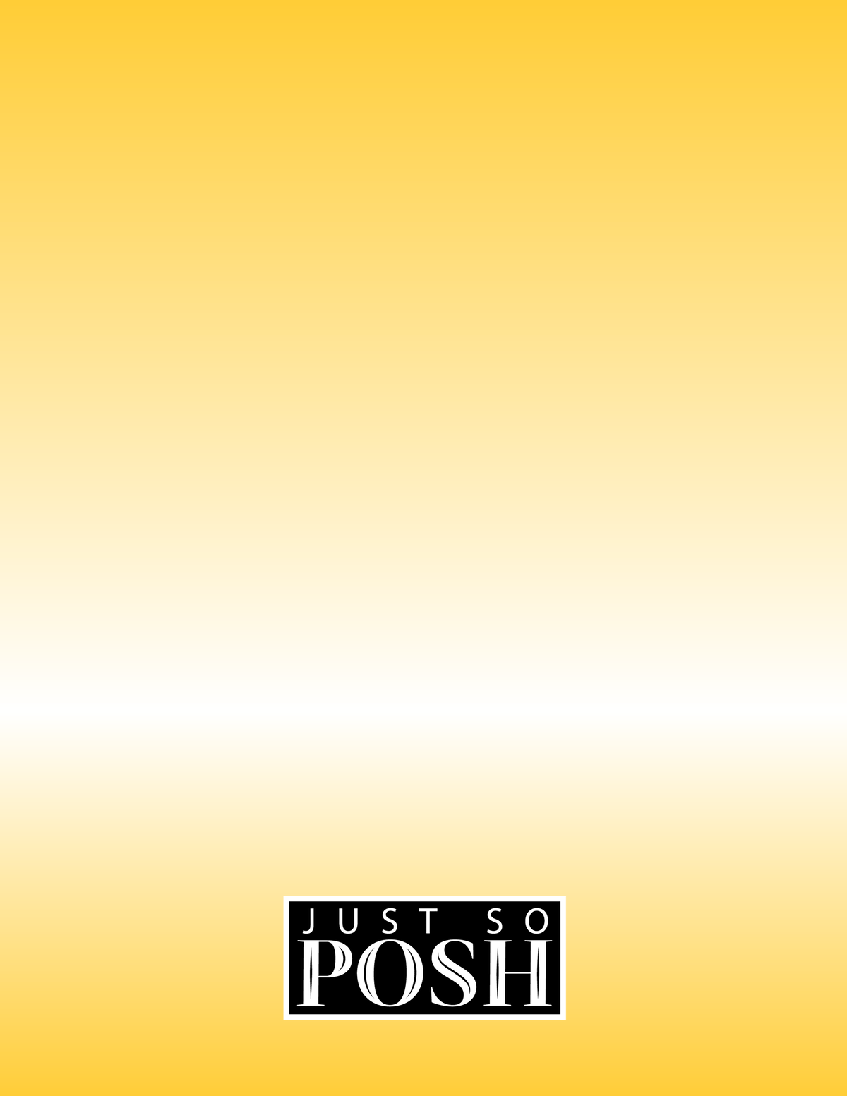 Personalized Easter Notebook II - Easter Bunny - Yellow Background - Back View