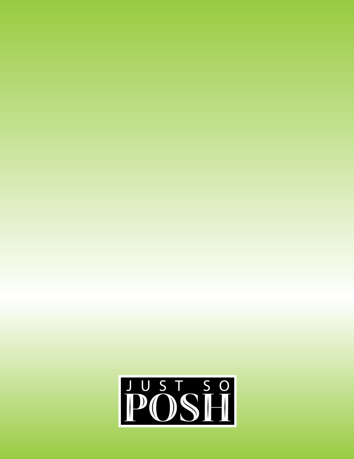 Personalized Easter Notebook II - Easter Bunny - Green Background - Back View