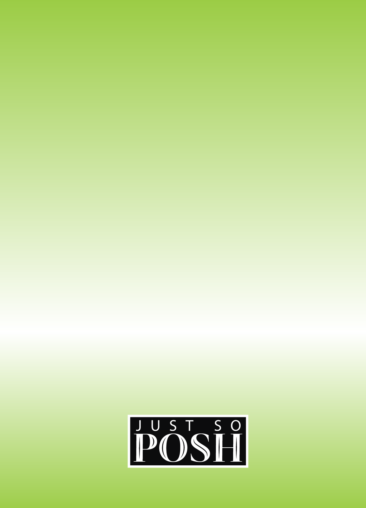 Personalized Easter Journal II - Easter Bunny - Green Background - Back View