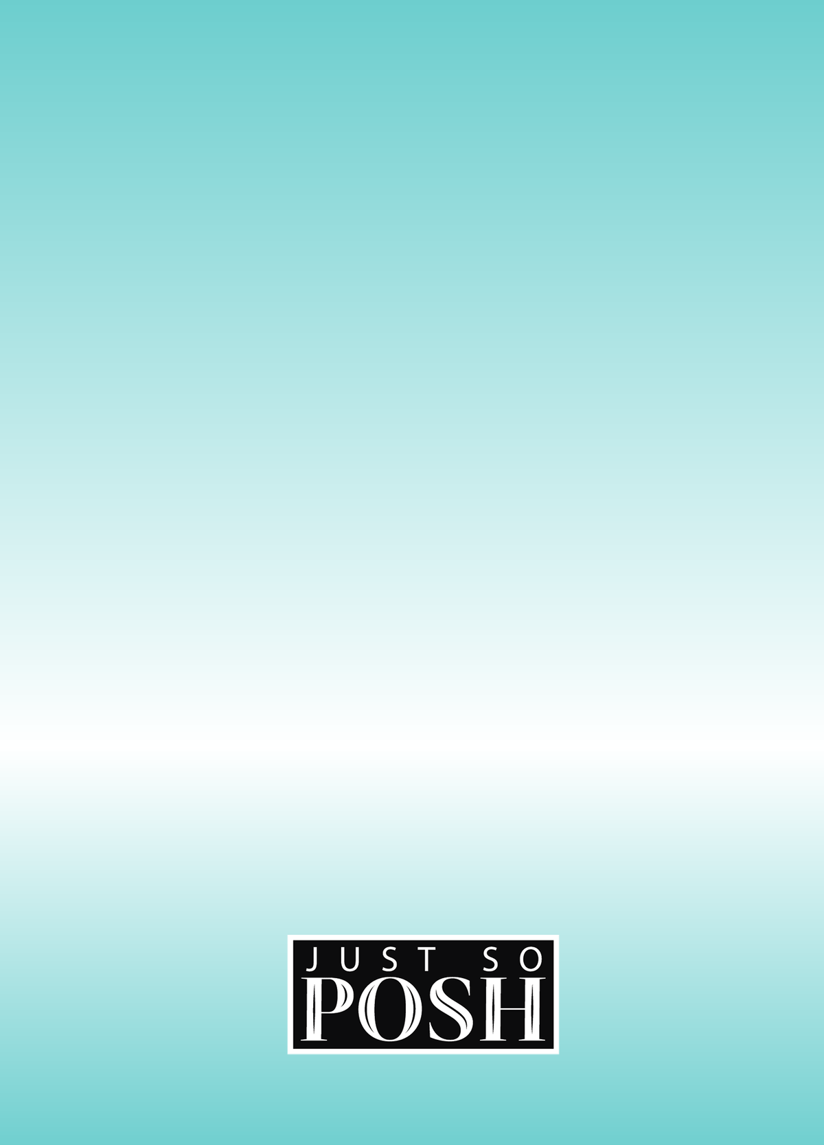 Personalized Easter Journal II - Easter Bunny - Teal Background - Back View