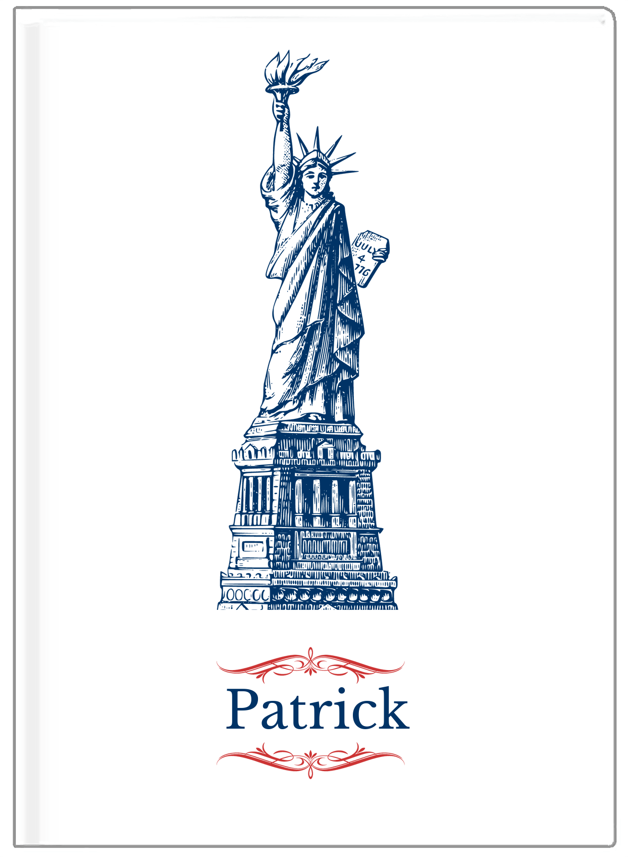 Personalized Famous Quotes Journal - Robert Ingersoll - Front View
