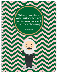 Thumbnail for Famous Quotes Notebook - Karl Marx - Front View