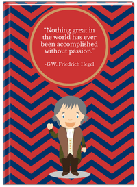 Thumbnail for Famous Quotes Journal - GW Friedrich Hegel - Front View