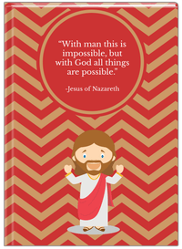 Thumbnail for Famous Quotes Journal - Jesus of Nazareth - Front View