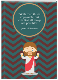Thumbnail for Famous Quotes Journal - Jesus of Nazareth - Front View