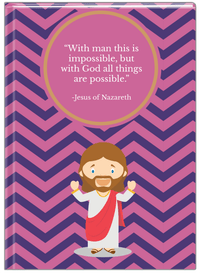 Thumbnail for Famous Quotes Journal - Jesus of Nazareth - Front View