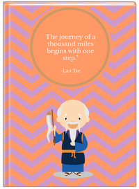 Thumbnail for Famous Quotes Journal - Lao Tse - Front View