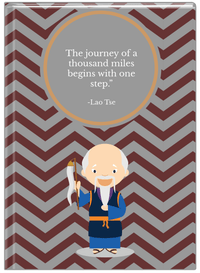 Thumbnail for Famous Quotes Journal - Lao Tse - Front View