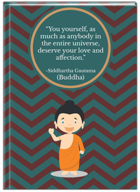 Thumbnail for Famous Quotes Journal - Buddha - Front View