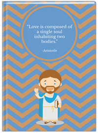 Thumbnail for Famous Quotes Journal - Aristotle - Front View