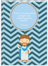 Thumbnail for Famous Quotes Journal - Aristotle - Front View