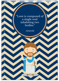 Thumbnail for Famous Quotes Journal - Aristotle - Front View