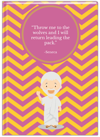 Thumbnail for Famous Quotes Journal - Seneca - Front View