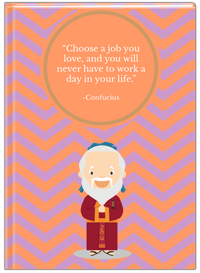 Thumbnail for Famous Quotes Journal - Confucius - Front View