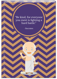 Thumbnail for Famous Quotes Journal - Socrates - Front View