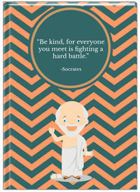Thumbnail for Famous Quotes Journal - Socrates - Front View