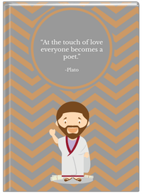 Thumbnail for Famous Quotes Journal - Plato - Front View