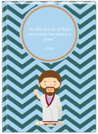Thumbnail for Famous Quotes Journal - Plato - Front View
