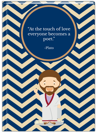 Thumbnail for Famous Quotes Journal - Plato - Front View