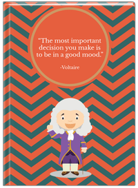 Thumbnail for Famous Quotes Journal - Voltaire - Front View
