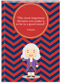 Thumbnail for Famous Quotes Journal - Voltaire - Front View