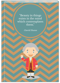 Thumbnail for Famous Quotes Journal - David Hume - Front View