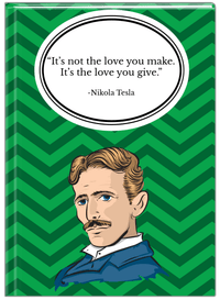 Thumbnail for Famous Quotes Journal - Nikola Tesla - Front View