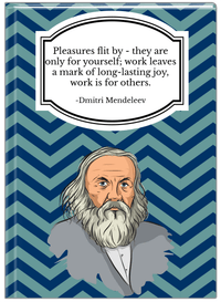 Thumbnail for Famous Quotes Journal - Dmitri Mendeleev - Front View
