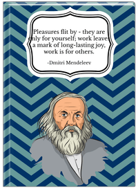 Thumbnail for Famous Quotes Journal - Dmitri Mendeleev - Front View
