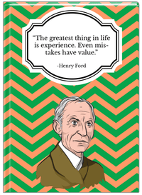 Thumbnail for Famous Quotes Journal - Henry Ford - Front View