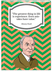 Thumbnail for Famous Quotes Journal - Henry Ford - Front View
