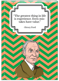 Thumbnail for Famous Quotes Journal - Henry Ford - Front View