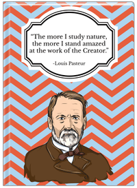 Thumbnail for Famous Quotes Journal - Louis Pasteur - Front View