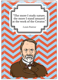 Thumbnail for Famous Quotes Journal - Louis Pasteur - Front View