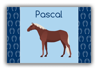 Thumbnail for Personalized Horses Canvas Wrap & Photo Print IV - Flaxen Chestnut Horse - Front View