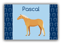 Thumbnail for Personalized Horses Canvas Wrap & Photo Print IV - Palomino Horse - Front View